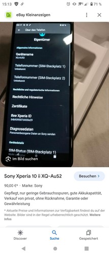Sony xperia xq - sony, ii