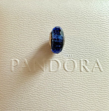 Pandora Original, Murano-Glas-Charm, blau , Neuwertig !