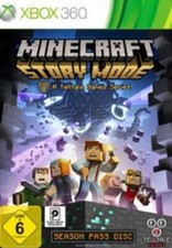 Xbox 360 Minecraft STORYMODE Deutsch Top Zustand