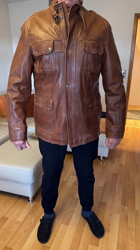 Jake nappa herren lederjacke - jake*s,