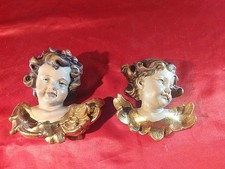 2 Alte Geschnitzte Wand