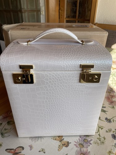 Leder schmuckkoffer - leder,