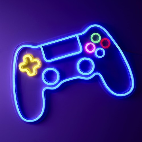Spiel leuchtreklame gaming - spiel,