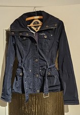 Dreimaster Jacke Übergangsjacke Frühjahr 34 XS marine blau