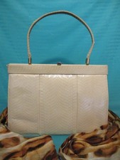 Vintage Edle Echt Leder Tasche