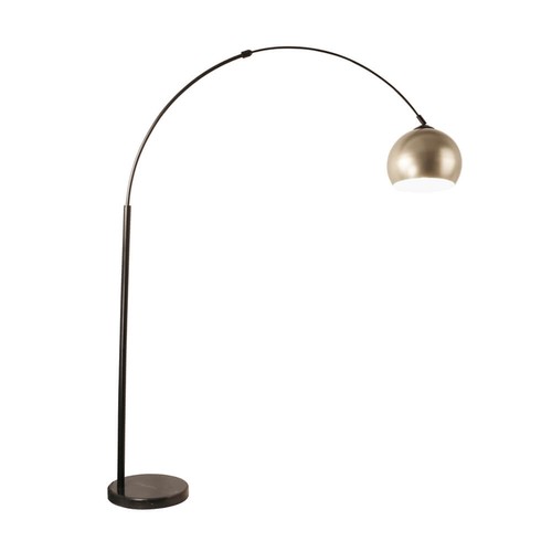 Bogenlampe aus metall gold - aus,