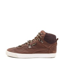 PUMA Herren Gore-Tex Boots Braun Leder Hoher Schaft Outdoor High-Top EU 45