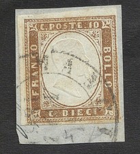 GG930-IV Sardinien -10 Cent Bruno Rotbraun