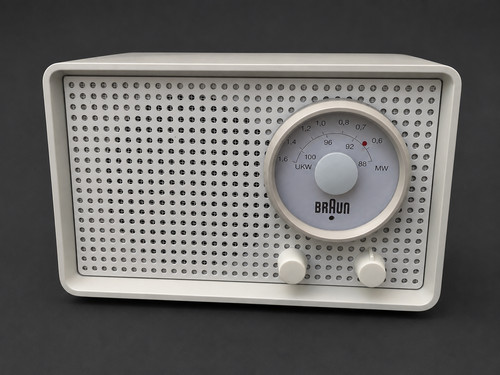 Röhrenradio braun - braun, sk