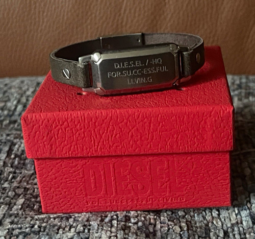 Diesel herren lederarmband - diesel,