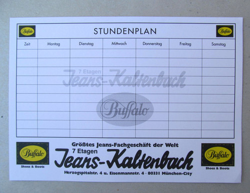 Alter stundenplan von - alter,