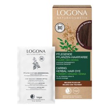 Pflegende Pflanzen-Haarfarbe Pulver - Kaffeebraun 100g | LOGONA