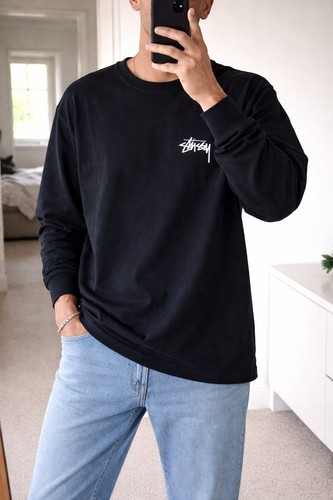 Stüssy black long - black,