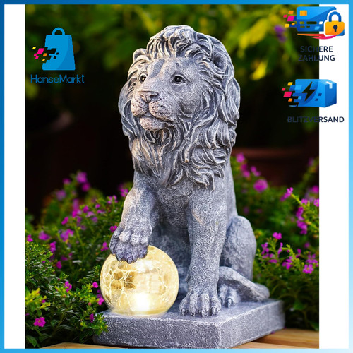 Löwen figuren wetterfest mit - löwen,