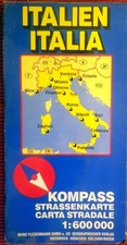 Kompass Strassenkarte Italien
