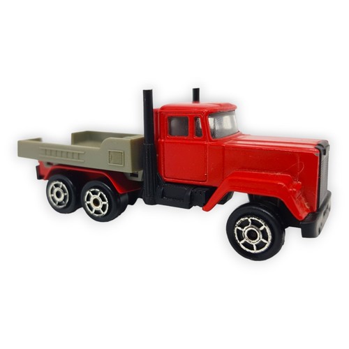 Majorette 297 lkw - kran, rot