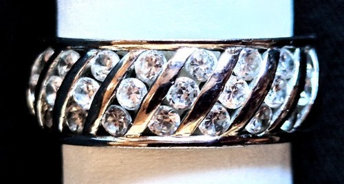 Breiter silber ring mit - silber,