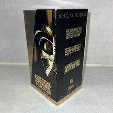 KRIEG DER STERNE TRILOGIE Special Edition 1997 3VHS Gold-BOX Star Wars Sehr Gut