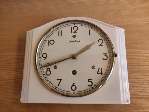 Alte junghans wanduhr keramik - wanduhr,