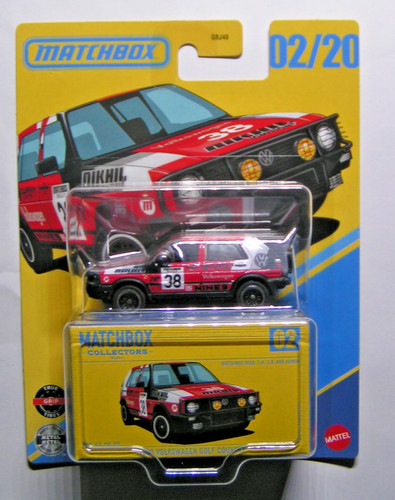 Matchbox volkswagen golf - vw,