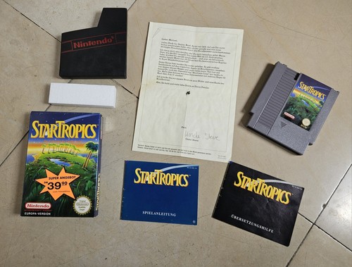 Startropics nes cib komplett - nes,