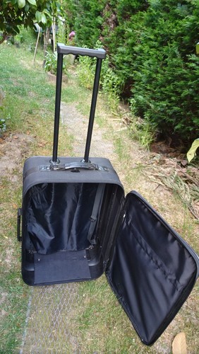 Black reise koffer trolley - koffer,