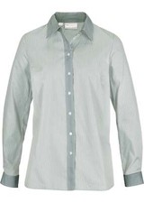 Bluse mit Streifen-Design Gr