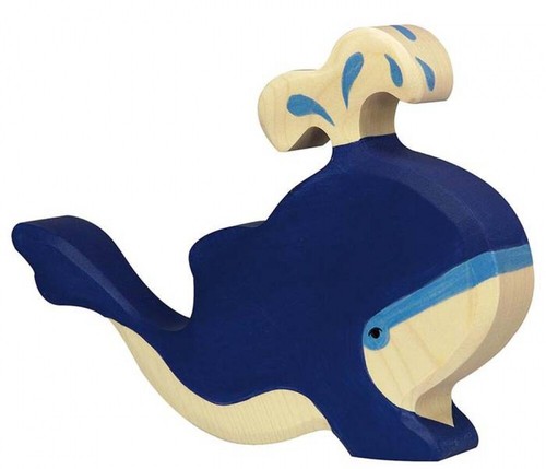 Holztiger 80195 blauwal mit - blauwal,