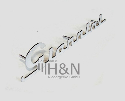 Schriftzug neu emblem new - neu,