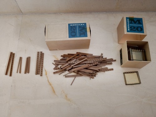 Dos cajas piezas modulex - cajas,