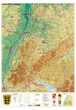 Baden-Württemberg physisch |