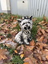 Steinfigur Yorkshire Terrier