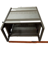 Einschub Rack 19"  Vero-  Elektronikgehäuse KM7, mit Griffen u. Füssen