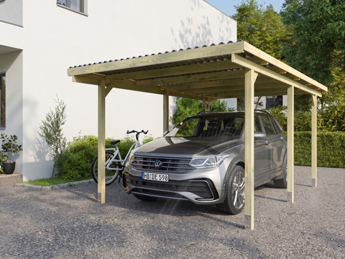 Holzcarport einzelcarport - holzcarport,