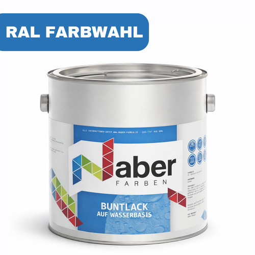 Lack auf wasserbasis - 2,5, l