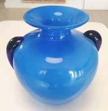 Alte Glasvase, Jugendstil Art