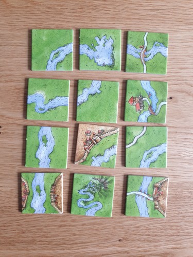 Carcassonne der fluss i - -,
