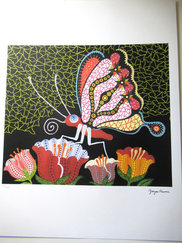 Yayoi kusama lithographie - yayoi,