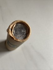 Rolle 50 Stück 5 Pfennig 1990