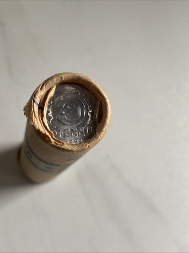 Rolle stück pfennig 1990 - rolle, 50