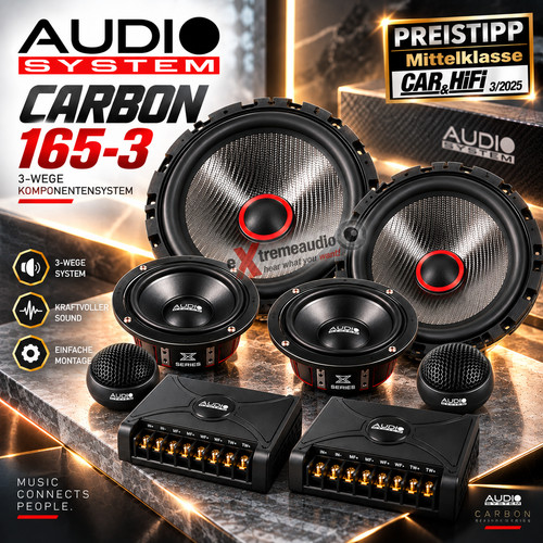Audio system carbon - system,