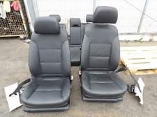 BMW E61 Sitze Leder Schwarz Kombi Vorne Hinten Elektrisch Bj.2007