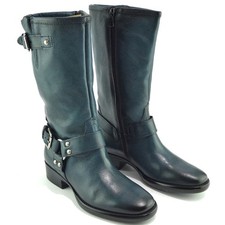 Mjus Biker-Stiefel Petrol