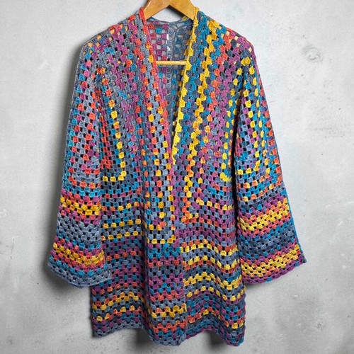 Granny square häkeln jacke - square,