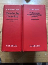 Sartorius Schönfelder Satz