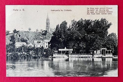 Halle saale 1914 - ak,