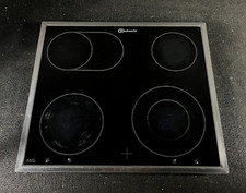 Bauknecht PFEVP CHR 6642 IN Glaskeramik Ersatzglasplatte Glasplatte #0568G