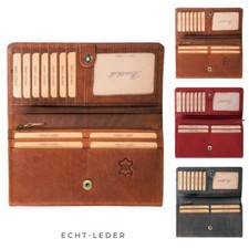 Geldbörse Echt Leder Damen