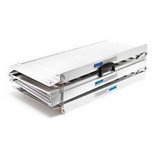 Rollstuhlrampe Rollirampe 182cm 270kg 2x faltbar Alu Rampe Rollstuhl mobil Auto