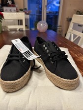 Superga Sneaker schwarz mit
